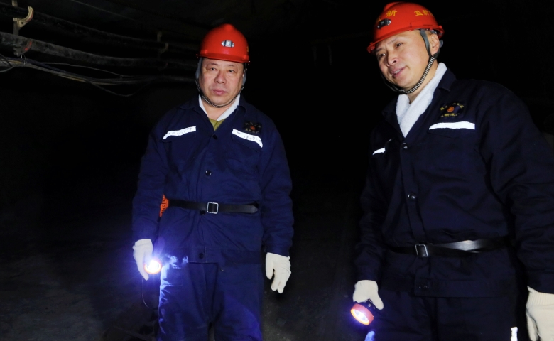 张秉德到益新矿调研检查工作